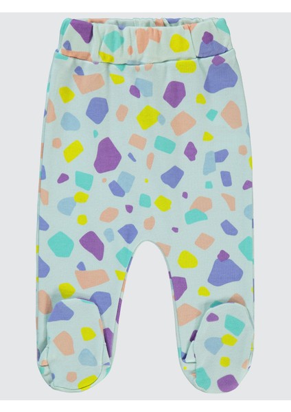 Kız Bebek Patikli Tek Alt 1-6 Ay Mint