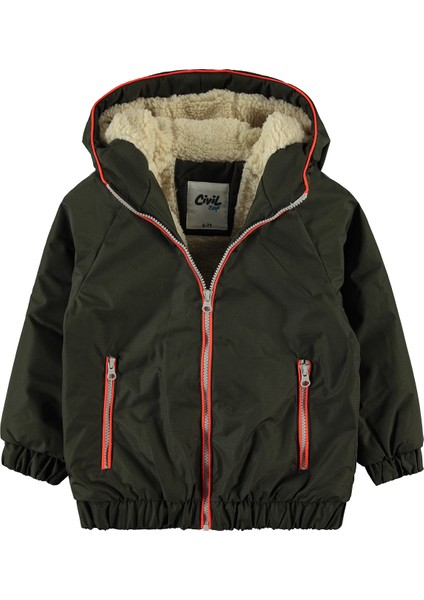 Erkek Çocuk Mont 6-9 Yaş Haki modelleri