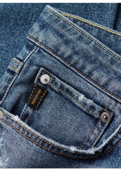 Normal Bel Slim Fit Erkek Denim Pantolon M7010888A2GF_VINTAGE Slım Jeans indirimleri