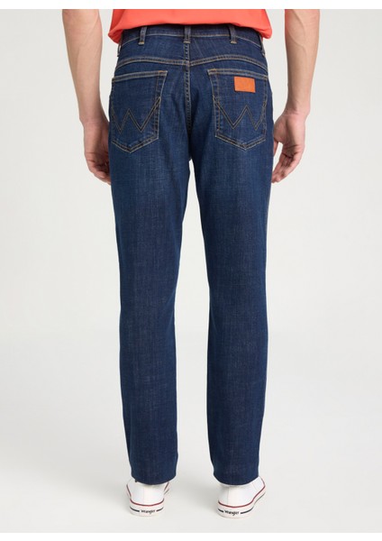 Normal Bel Slim Fit Koyu Mavi Erkek Denim Pantolon W12S085W50 Texas Slim Jean Pantolon indirimleri