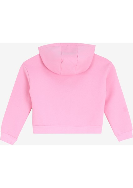 Baskılı Kız Çocuk Pembe Sweatshırt J4WG-SWT7564