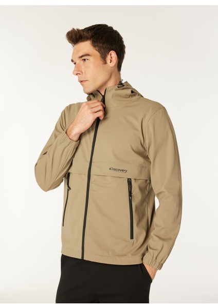 Taş Erkek Kapüşon Yaka Relaxed Baskılı Yağmurluk D4wm-Trc3305 modelleri