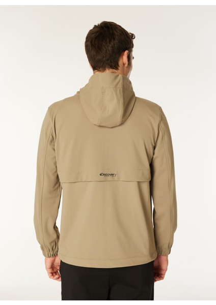 Taş Erkek Kapüşon Yaka Relaxed Baskılı Yağmurluk D4wm-Trc3305 indirimleri