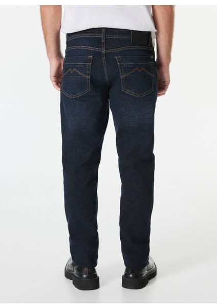 Normal Bel Straight Koyu Lacivert Erkek Denim Pantolon Washington Straight-09 indirimleri