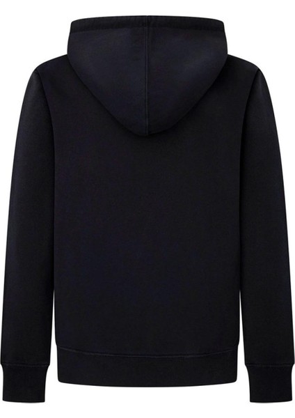 Kapüşon Yaka Siyah Erkek Sweatshırt PM582561 999 Dave Hoodıe
