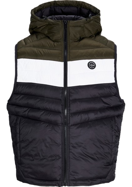 Jack & Jones Siyah Erkek Çocuk Şişme Mont 12258655