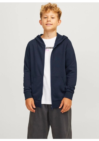 Düz Erkek Çocuk Lacivert Sweatshırt 12250532