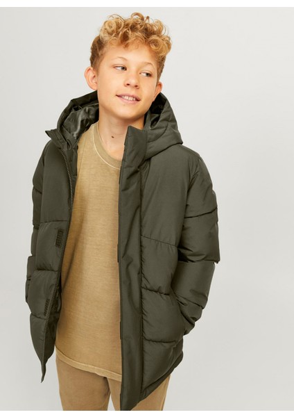 Jack & Jones Haki Erkek Çocuk Şişme Mont 12260052