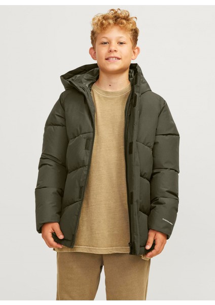 Jack & Jones Haki Erkek Çocuk Şişme Mont 12260052