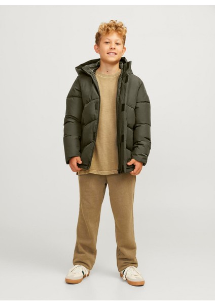 Jack & Jones Haki Erkek Çocuk Şişme Mont 12260052