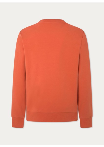 Bisiklet Yaka Turuncu Erkek Sweatshırt HM581166 modelleri