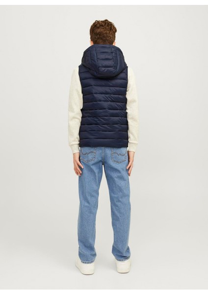 Jack & Jones Lacivert Erkek Çocuk Şişme Mont 12258655