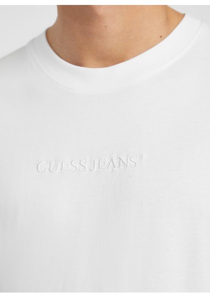 Beyaz Erkek T-Shirt M4YI44K8FQ4G011 Gj Ss Cn Os Logo Em fiyatları