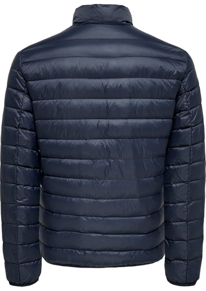 Gece Mavisi Erkek Mont Onsgavın Lıght Down Jacket Otw modelleri