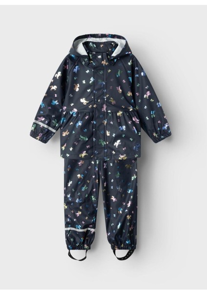 Lacivert Kız Çocuk Mont 13230373