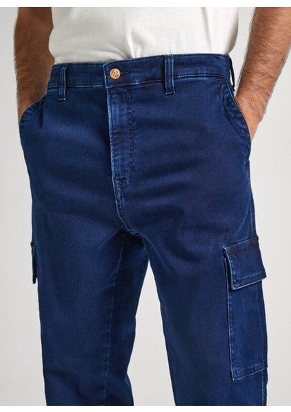 Normal Bel Relaxed Erkek Denim Pantolon PM207644-000 Relaxed Jeans Cargo fırsatları