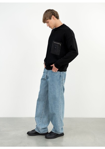 Normal Bel Relaxed Erkek Denim Pantolon 6DZJ83 Z1ZSZ 25EV modelleri