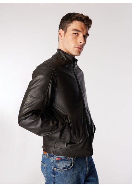 Kahve Erkek Mont 251 Lcm 232005 Maroc Acı Kahve