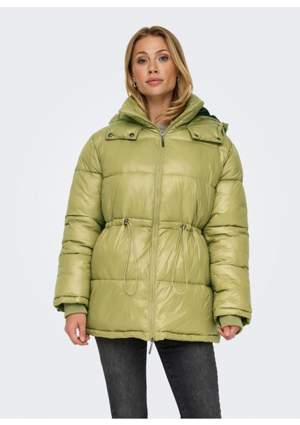 Kahve Kadın Mont Onlnaırobı Puffer Jacket Cc Otw modelleri