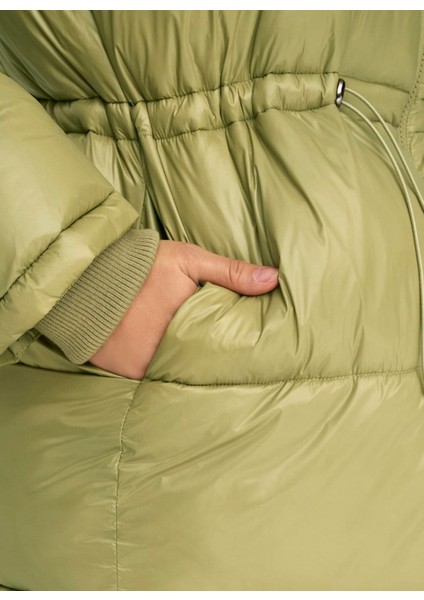 Kahve Kadın Mont Onlnaırobı Puffer Jacket Cc Otw indirimleri