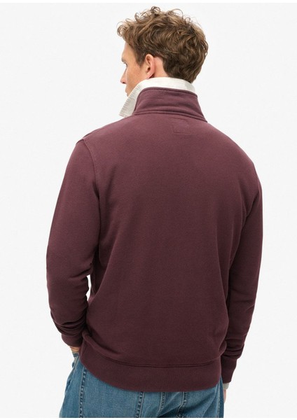 Bisiklet Yaka Kahve Erkek Sweatshırt M2013797AYFY_CLASSIC Vl Graphıc Hal fırsatları