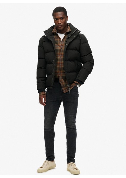 Everest Short Hooded P Siyah Erkek Mont M5011743a12a fiyatları