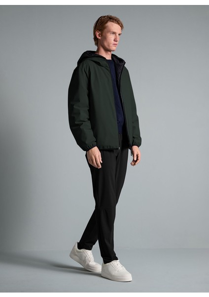 Koyu Antrasit Erkek Mont Mono