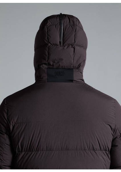 Kapüşon Yaka Koyu Kahve Erkek Standart Mont Jump fırsatları