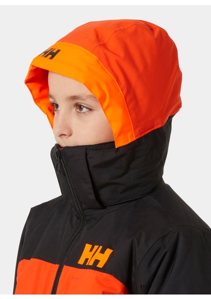 Turuncu - Siyah Erkek Kayak Montu HHA.41761-HHA.147HELLY Hansen Jr Su