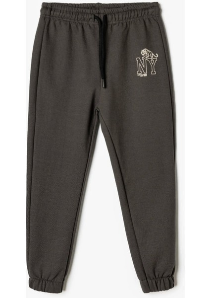 Baskılı Kız Çocuk Ekru Sweatshırt 5WKG10435AK