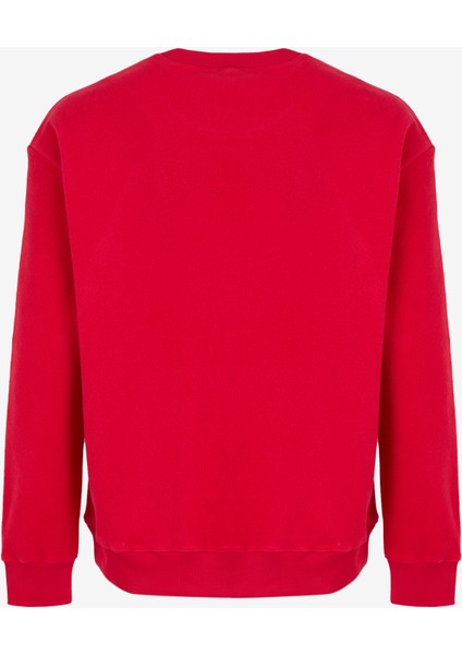 Gmg Fırenze Bisiklet Yaka Kırmızı Erkek Sweatshırt GU24MFW08024 fiyatları