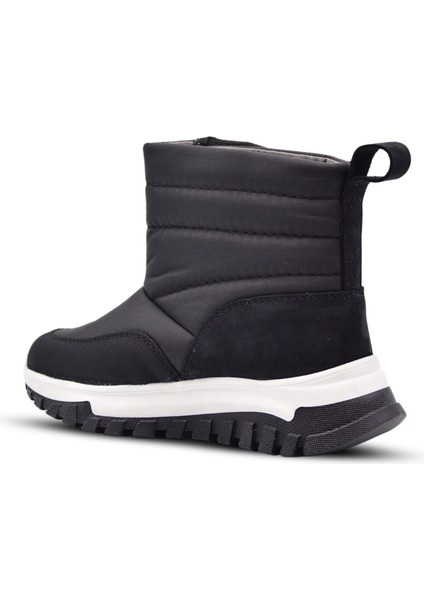 Gea Içi Peluş Kürklü Erkek Çocuk Bot Siyah modelleri