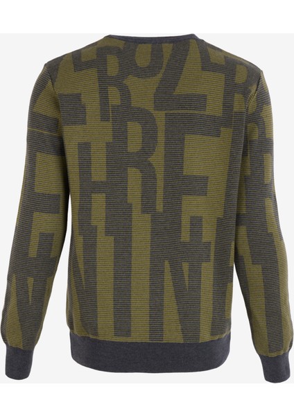 Gmg Fırenze Bisiklet Yaka Slim Fit Haki Erkek Kazak GU24MFW04017 fiyatları