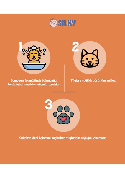 Kedilere Özel Doğal Kavun Özlü Şampuan - 400ml fiyatları