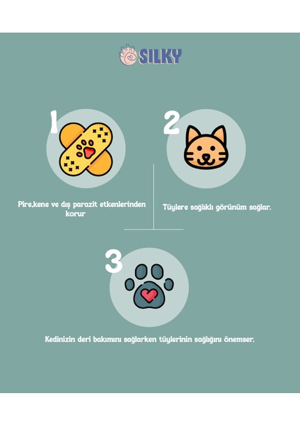 Kedilere Özel Aloevera Özlü Dış Parazit Karşıtı Kuru Köpük Şampuan - 200ml fırsatları