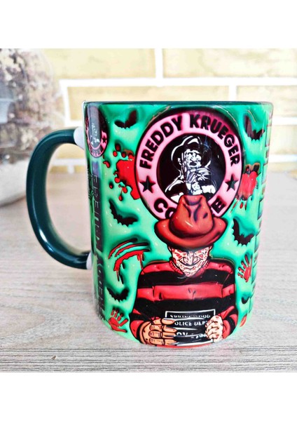 Freddy Krueger Porselen Kupa modelleri