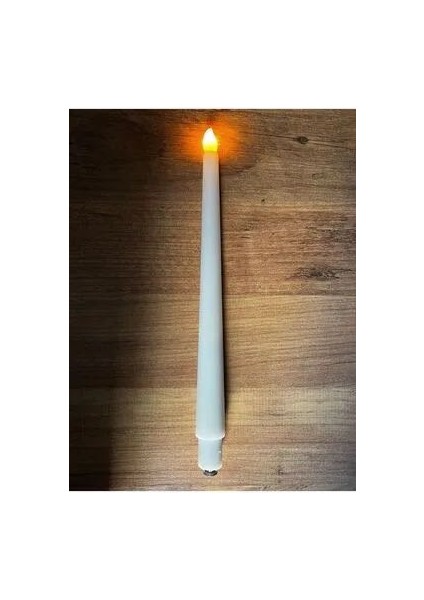 Yapay Led Mum Pilli Kilise Mumu , Mumluk ‘ Dekoratif Mum