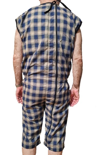 Yazlık Kolsuz Hasta Bakım Kıyafeti - Large Beden fiyatları