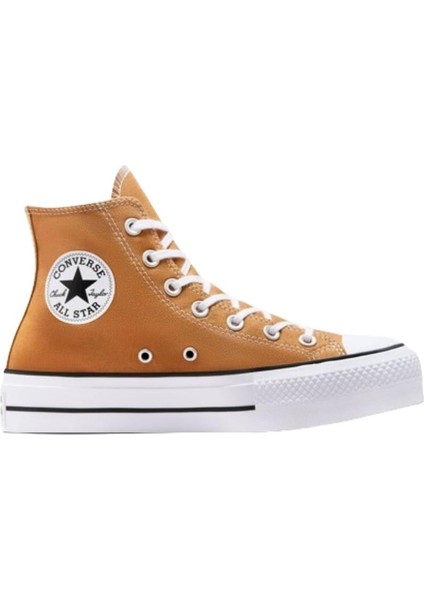 Chuck Taylor All Star Lift Platform Canvas A11537C Kadın Turuncu Günlük Sneaker Ayakkabı
