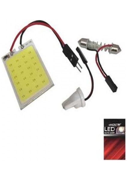 Plaket Ampul LED 24 LED Beyaz 12V 13