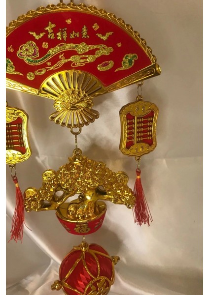 Feng Shui Ejderha Yılı Abajur Budha Buda Sokak Süsü Çin Feneri Japon Feneri Tak Koruyucu Hayat Ağacı fırsatları