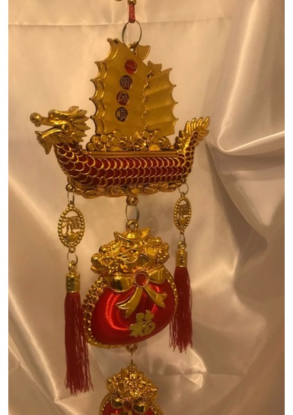 Feng Shui Ejderha Yılı Abajur Budha Buda Sokak Süsü Çin Feneri Japon Feneri Tak Koruyucu Ejderha Dragon Pagodaçift Balık fiyatları