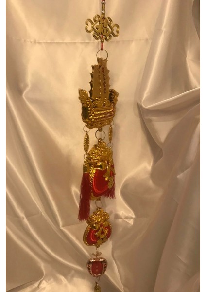 Feng Shui Ejderha Yılı Abajur Budha Buda Sokak Süsü Çin Feneri Japon Feneri Tak Koruyucu Ejderha Dragon Pagodaçift Balık fırsatları