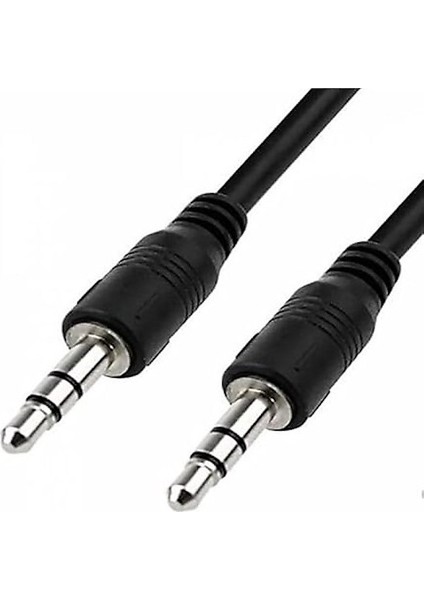 Me-Tools Aux Kablo 3,5mm - 3,5mm Siyah Renk (1,5 Metre)