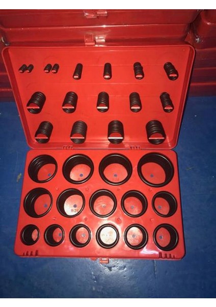 Oring Set Kirmizi Kutu Kalin 13