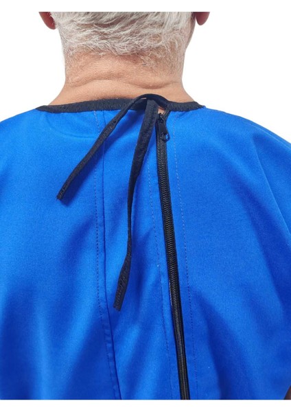 Hasta Bakım Kıyafeti - Demans Tulum - Yazlık - Kolsuz - Small Beden indirimleri