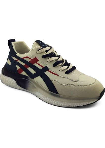 550-2 Erkek Sneaker Spor Ayakkabı-Bej