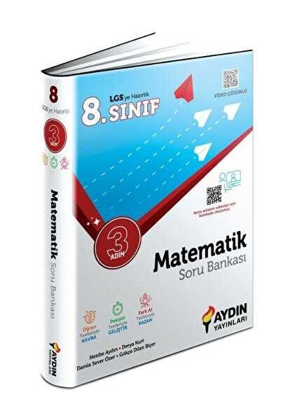 8.sınıf 3 Adım Matematik Soru Bankası