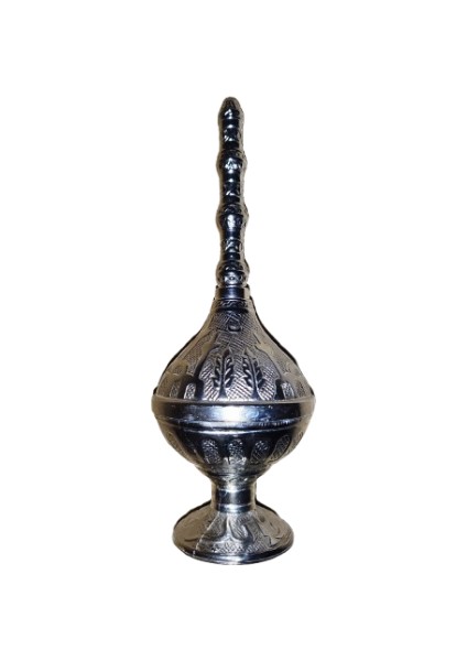 Ebruli Cami Motifli Kabartma Zemzem Güldanlık Gülebdan Kolonyalık