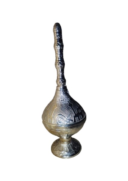 Ebruli Cami Motifli Kabartma Zemzem Güldanlık Gülebdan Kolonyalık